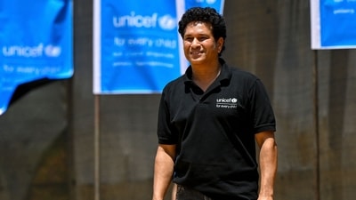Indian cricket legend Sachin Tendulkar (AFP)