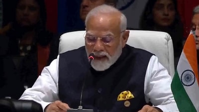 PM Modi at BRICS Summit (ANI/ X) PM Modi at BRICS Summit (ANI/ X)