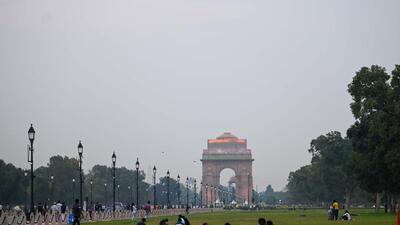 The monsoon trough was north of the capital and likely to stay there on Wednesday. (Hindustan Times)