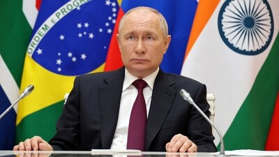 Russian president Vladimir Putin.