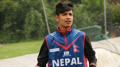 File image of Sandeep Lamichhane. (File) File image of Sandeep Lamichhane. (File)