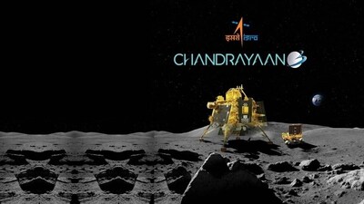 Indian Space Research Organisation (ISRO) announces the landing of Chandrayaan-3 on the moon on August 23 2023, on Sunday. (ISRO twitter)
