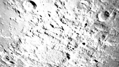 Chandrayaan 3 took the photo of Lunar far side area.