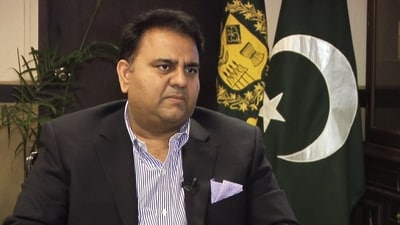 Former Pakistan minister Fawad Hussain Former Pakistan minister Fawad Hussain