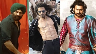 Gadar 2 may soon challenge Pathaan and Baahubali 2: The Conclusion Gadar 2 may soon challenge Pathaan and Baahubali 2: The Conclusion