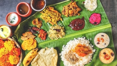 Onam Sandhya is an invitation to join Kerala's thriving culture, where flavours, tradition, and harmony are woven together in a magnificent culinary tapestry. (Pexels) Onam Sandhya is an invitation to join Kerala's thriving culture, where flavours, tradition, and harmony are woven together in a magnificent culinary tapestry. (Pexels)