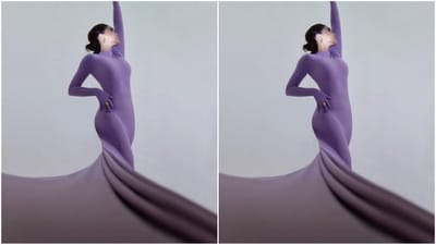 Her stunning purple gown is from the shelves of the fashion brand Antithesis while her styling was done by fashion stylist Chandini Whabi. (Instagram/@sharvari) Her stunning purple gown is from the shelves of the fashion brand Antithesis while her styling was done by fashion stylist Chandini Whabi. (Instagram/@sharvari)