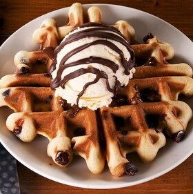 Chocolate Chip Waffle recipe (Pinterest) Chocolate Chip Waffle recipe (Pinterest)