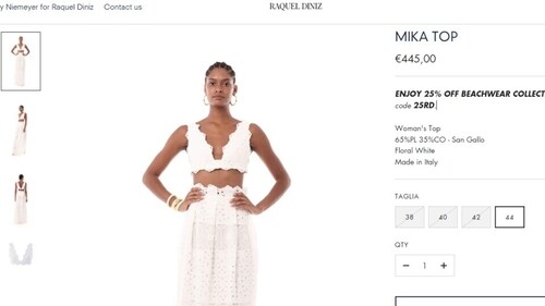 The price the bralette Priyanka Chopra wore to the Jonas Brothers concert. (raqueldiniz.it) The price the bralette Priyanka Chopra wore to the Jonas Brothers concert. (raqueldiniz.it)