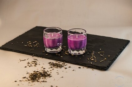Manifesting ritual with a violet candle. (Pexels) Manifesting ritual with a violet candle. (Pexels)