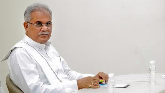 Chhattisgarh chief minister Bhupesh Baghel tauted the BJP and PM Modi, saying it was their gift for him on his birthday (PTI File Photo)