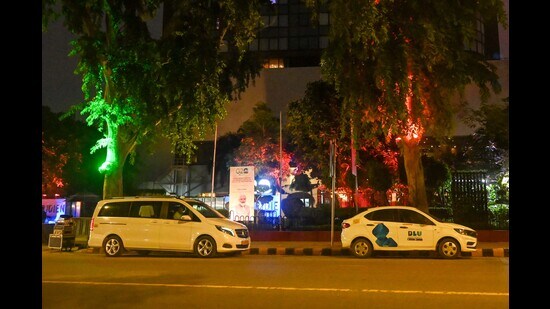 Preparations are underway for the upcoming 18th Heads of State and Government Summit of the G20, in New Delhi on Wednesday. (ANI)