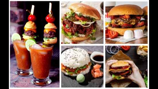 On Burger Day (August 24), embark on a journey of quirk and taste with these unique and creative recipes (Photos: Instagram)