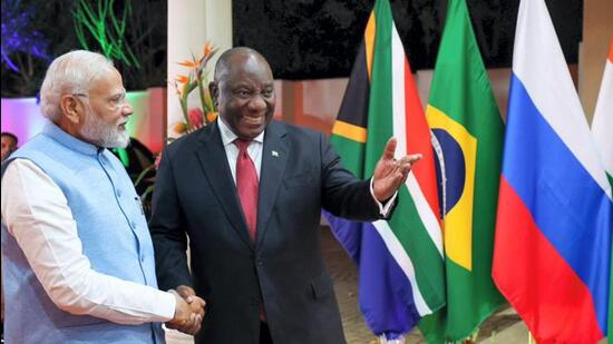 The expansion of Brics (Brazil-Russia-India-China-South Africa) is one of the top items on the agenda. (PTI Photo)