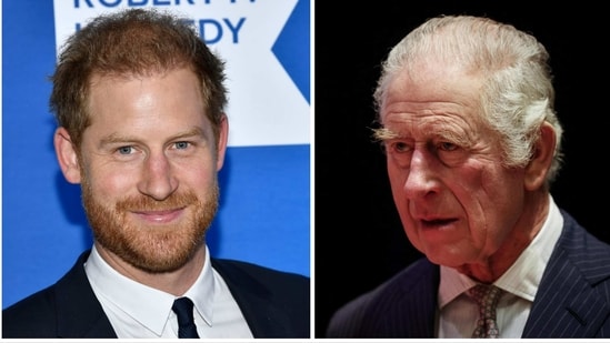Prince Harry, King Charles III (File Photo)