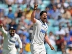 India's Umesh Yadav celebrates a wicket of Australia during Day 4 of the ICC World Test Championship Final 2023 India's Umesh Yadav celebrates a wicket of Australia during Day 4 of the ICC World Test Championship Final 2023