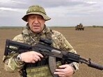 In this image taken from video released by Razgruzka_Vagnera telegram channel on Monday, Aug. 21, 2023, Yevgeny Prigozhin, the owner of the Wagner Group military company speaks to a camera at an unknown location.
