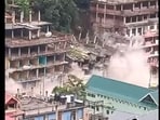 Several houses collapse in landslide in Himachal's Kullu, scary video surfaces