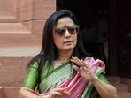 Trinamool Congress (TMC) MP Mahua Moitra. Trinamool Congress (TMC) MP Mahua Moitra.