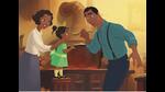 In The Princess and the Frog (2009), little Tiana was inspired by her father’s love for cooking. (Disney)