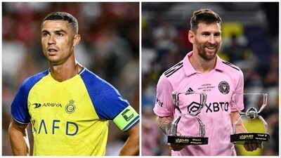 After exiting European football, Ronaldo and Messi have succeeded in winning trophies this season. (AFP)