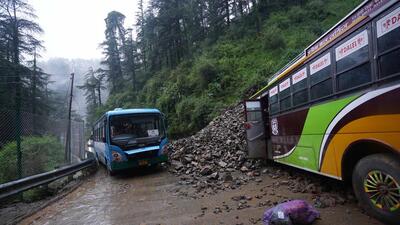 Fresh landslides and flash floods this week in Himachal Pradesh left at least 12 people dead. (HT PHOTO) Fresh landslides and flash floods this week in Himachal Pradesh left at least 12 people dead. (HT PHOTO)