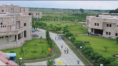 IIIT-A campus at Jhalwa in Prayagraj (HT File Photo) IIIT-A campus at Jhalwa in Prayagraj (HT File Photo)