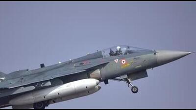 LCA Mk-1A fighter (PTI photo) LCA Mk-1A fighter (PTI photo)