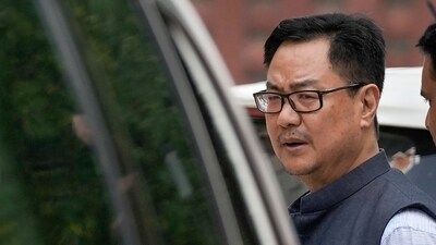 Union Minister Kiren Rijiju (PTI)