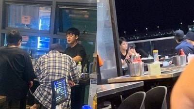 Jungkook reached his hometown, Busan, a week before his 26th birthday. Jungkook reached his hometown, Busan, a week before his 26th birthday.