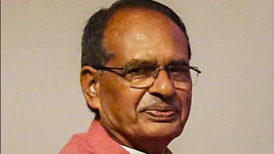 Chief minister Shivraj Singh Chouhan said that Shri Hanuman Lok will come up on a 26-acre plot at Jam Sanwali temple at an estimated cost of ₹314 crore (PTI)