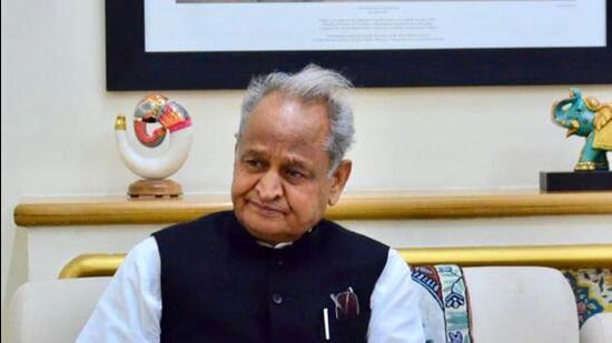 Rajasthan chief minsiter Ashok Gehlot (HT Photo)