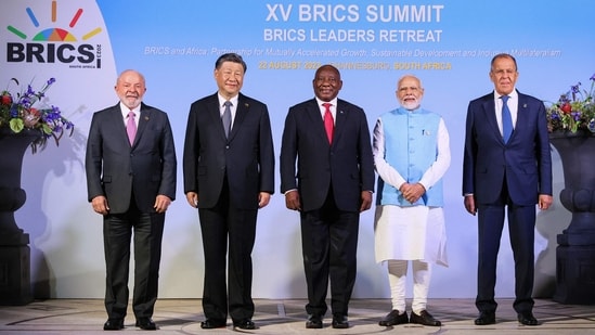 The Johannesburg summit revealed how far India has come on the international stage (via AFP)
