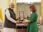 Greece confers PM Modi with Grand Cross of the Order of Honour.
