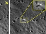 Chandrayaan 3: Vikram lander spotted near Moon's south pole.