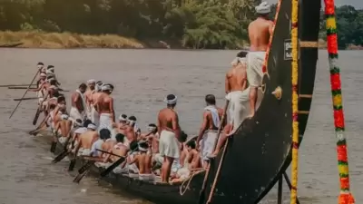 Aranmula Boat Race or Aranmula Uthrittathi Vallamkali is a grand event and is one of the most ancient and revered boat races of Kerala that is held on the day of Uthrittathi asterism. (Instagram/@b_anandu_nair) Aranmula Boat Race or Aranmula Uthrittathi Vallamkali is a grand event and is one of the most ancient and revered boat races of Kerala that is held on the day of Uthrittathi asterism. (Instagram/@b_anandu_nair)