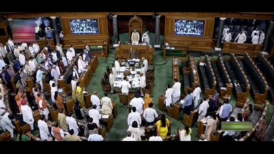 A total of 210 bills have thus far been brought to Parliament in the 17th Lok Sabha, but only 37 or 17.6% have been referred to parliamentary panels for review, according to the data. (PTI)
