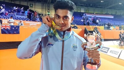 CWG gold medallit Achinta Sheuli CWG gold medallit Achinta Sheuli