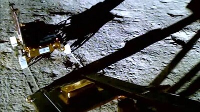 India began exploring the Moon's surface with a rover on August 24, a day after it became the first nation to land a craft near the largely unexplored lunar south pole. (AFP) India began exploring the Moon's surface with a rover on August 24, a day after it became the first nation to land a craft near the largely unexplored lunar south pole. (AFP)