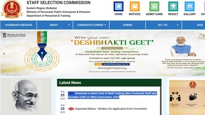 SSC MTS admit cards 2023 released for Eastern region at sscer.org, get link here SSC MTS admit cards 2023 released for Eastern region at sscer.org, get link here