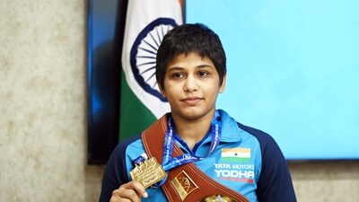 Antim Panghal won the Asian Games trials last month but was named as a stand-by (Sanjeev Verma/ Hindustan Times) Antim Panghal won the Asian Games trials last month but was named as a stand-by (Sanjeev Verma/ Hindustan Times)