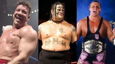 The wrestling world continues to mourn the untimely passing of Eddie Guerrero, Umaga and Owen Hart (From Left to Right). (WWE) The wrestling world continues to mourn the untimely passing of Eddie Guerrero, Umaga and Owen Hart (From Left to Right). (WWE)
