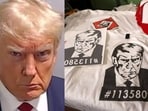 Donald Trump's 'mugshot', merchandise related to it Donald Trump's 'mugshot', merchandise related to it