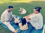 Neha Dhupia and Angad Bedi are parents to Mehr and Guriq. 