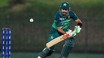 Babar Azam plays a shot against Afghanistan (AFP) Babar Azam plays a shot against Afghanistan (AFP)