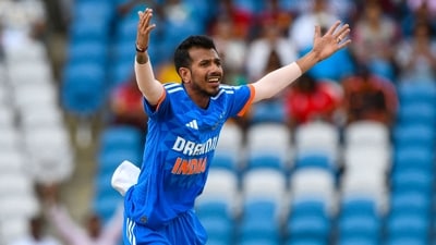 Yuzvendra Chahal celebrates after picking a wicket (AFP/File Photo) Yuzvendra Chahal celebrates after picking a wicket (AFP/File Photo)
