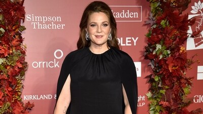 Drew Barrymore at the Clooney Foundation for Justice Albie Awards in New York. Drew Barrymore at the Clooney Foundation for Justice Albie Awards in New York.