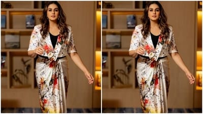 Huma's fashion diaries are getting better by the day. A few days back, the actor set the fashion bar higher in a floral satin gown. (Instagram/@iamhumaq) Huma's fashion diaries are getting better by the day. A few days back, the actor set the fashion bar higher in a floral satin gown. (Instagram/@iamhumaq)