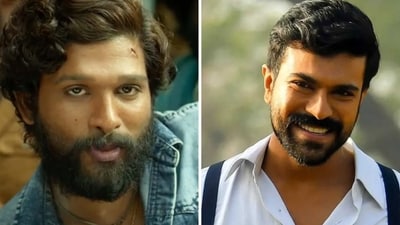 Both Allu Arjun's Pushpa: The Rise and Ram Charan's RRR won National Awards. Both Allu Arjun's Pushpa: The Rise and Ram Charan's RRR won National Awards.