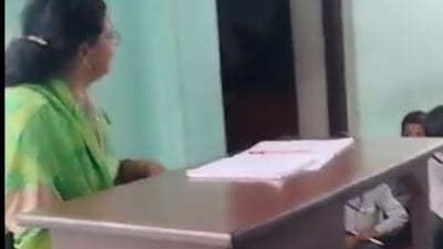 A video of a teacher Tripta Tyagi getting a Muslim kid beaten by others went viral drawing outrage.